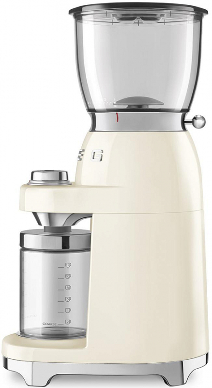 Кофемолка SMEG CGF11CREU кремовая