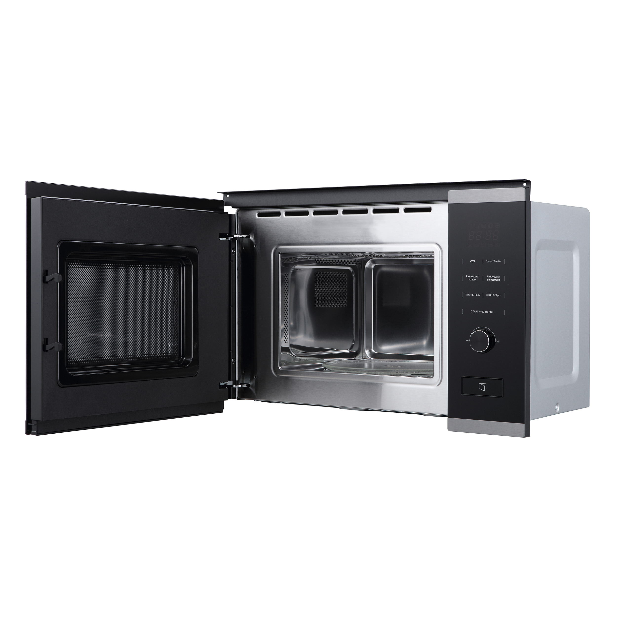 Встраиваемая микроволновая печь Korting KMI 820 GNBX - фото 4