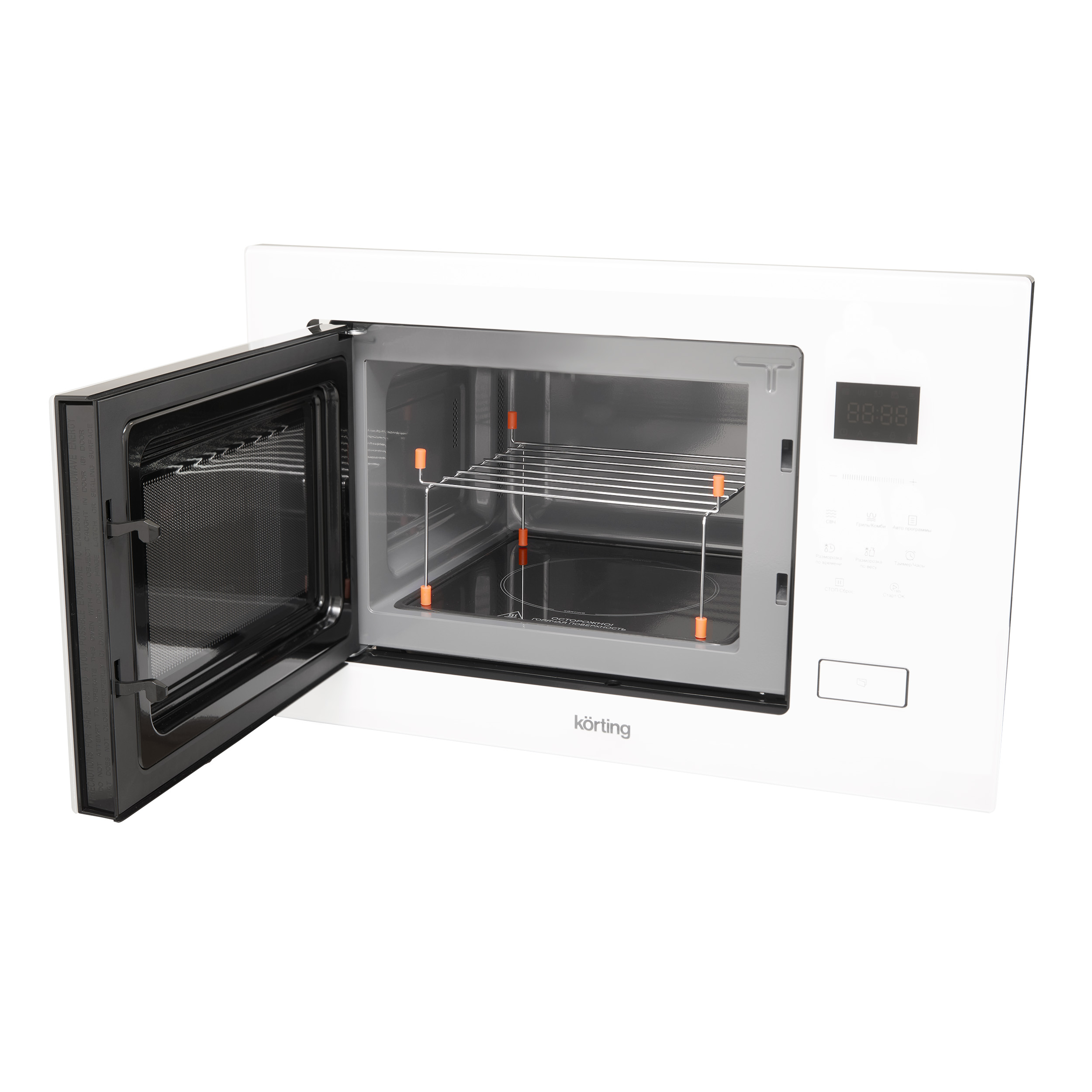 Встраиваемая микроволновая печь Korting KMI 827 GW - фото 5
