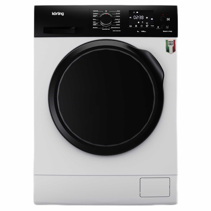 Отдельностоящая стиральная машина Korting KWM 44D1460 с фронтальной загрузкой
