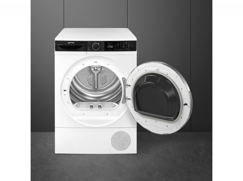 Сушильная машина SMEG DT393RU 9 кг глубина 609 см цвет белый