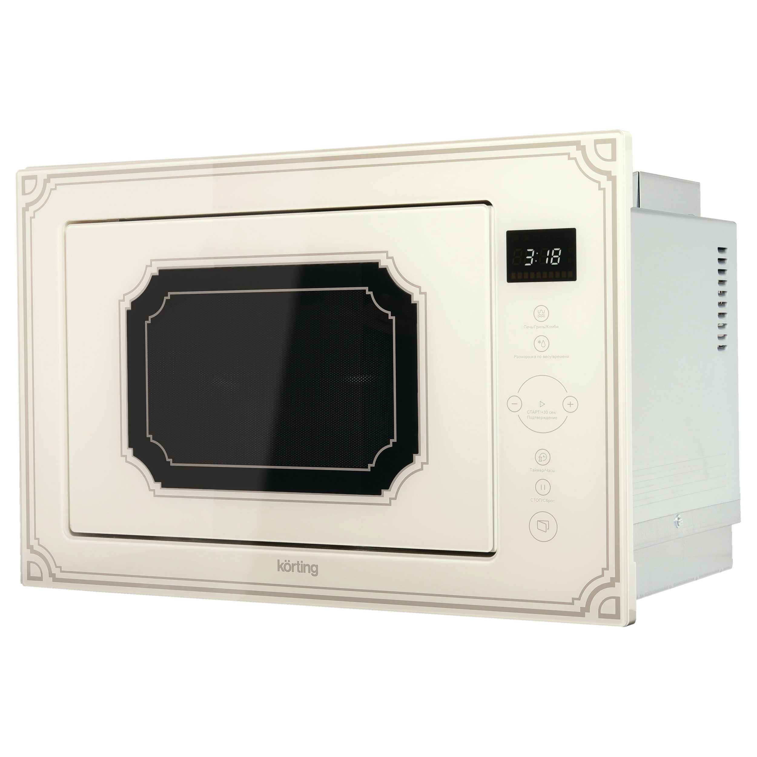 Встраиваемая микроволновая печь Korting KMI 825 RGB - фото 2