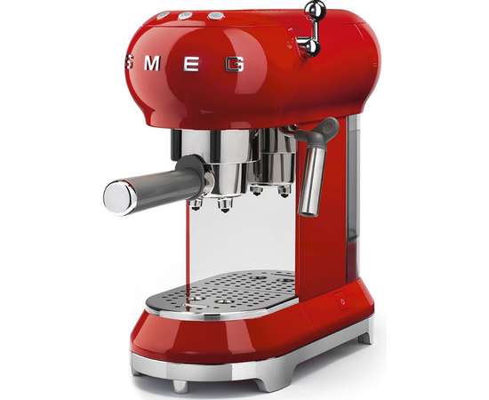 Кофемашина-эспрессо SMEG ECF01RDEU красная