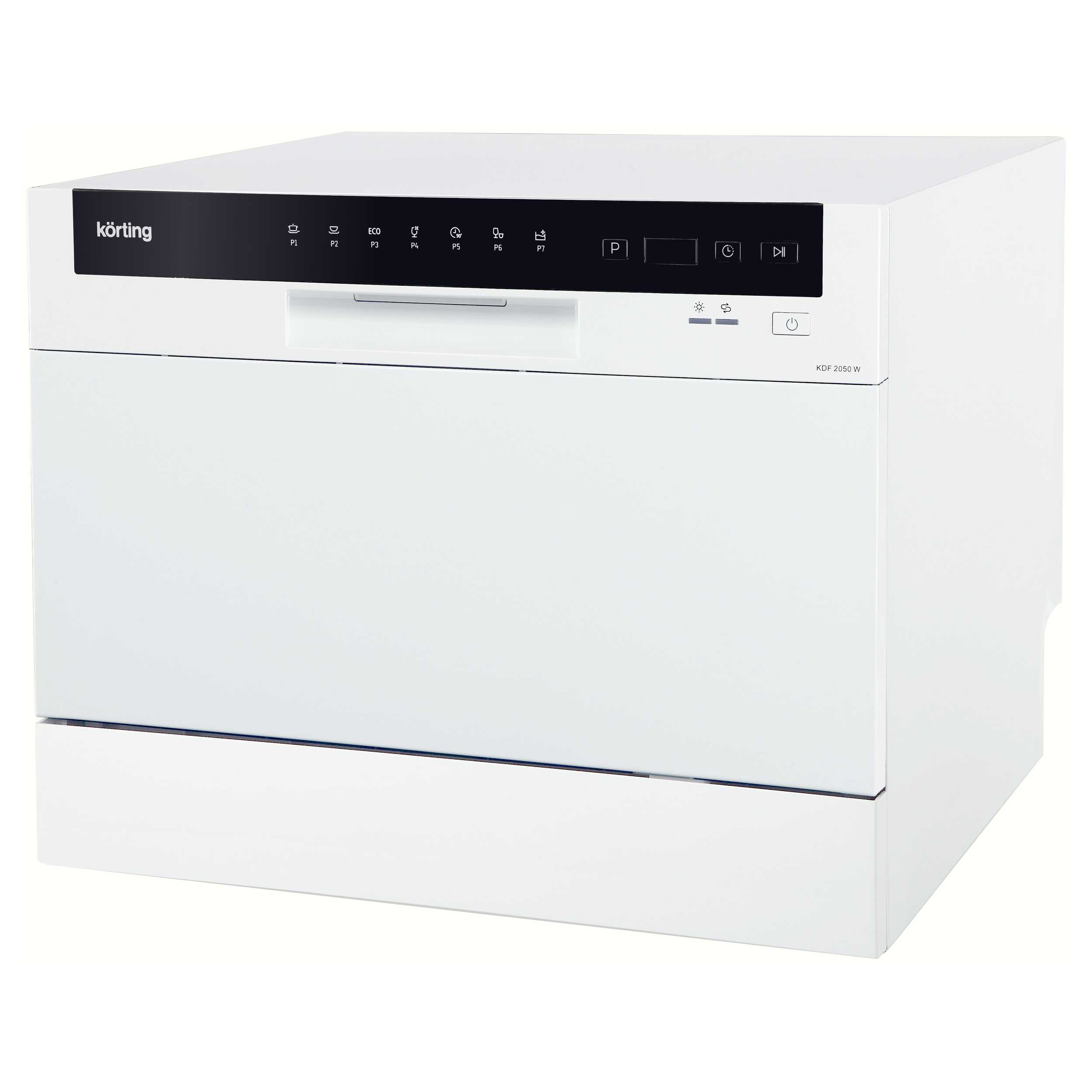 Отдельностоящая посудомоечная машина Korting KDF 2050 W (60см) - фотография
